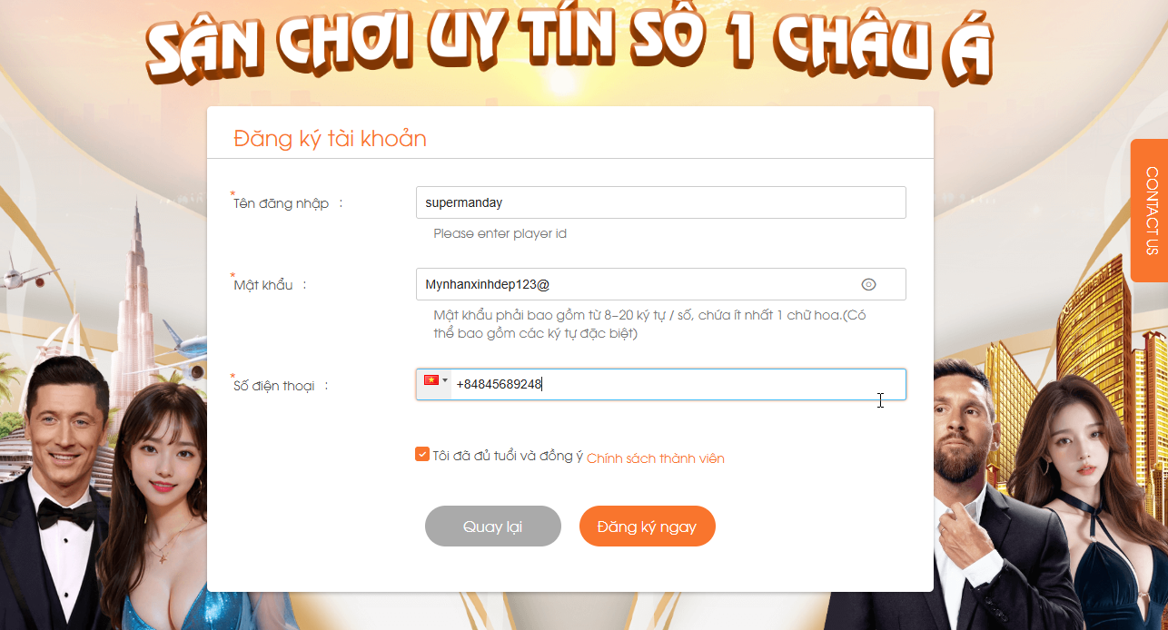 Hướng dẫn đăng ký GA6789 chi tiết 3 bước bắt đầu hành trình giải trí 2 Hướng dẫn chi tiết đăng ký tài khoản GA6789