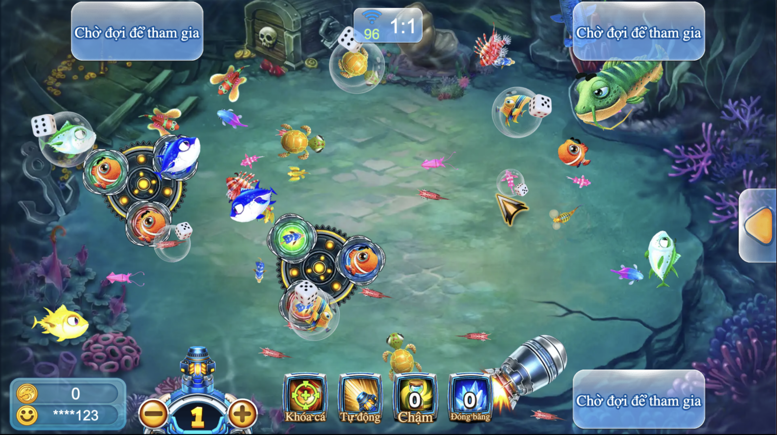 Bắn cá Long Vương GA6789 - Săn kho báu dưới đại dương 3 Kinh nghiệm săn cá Long Vương trúng thưởng lớn