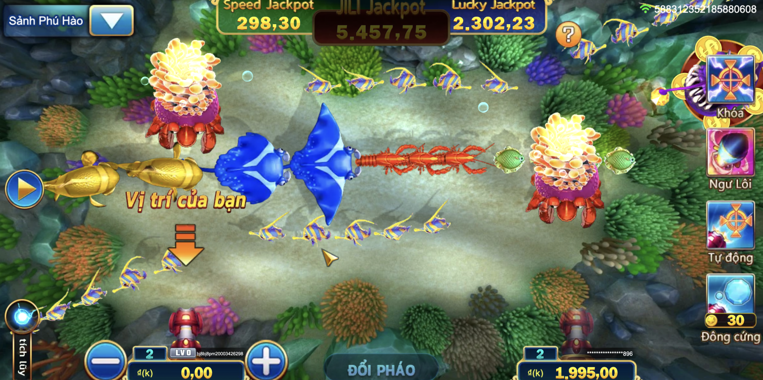 Bắn cá Ngũ Long GA6789 - Săn boss cực đã, thưởng lớn liền tay 3 Hướng dẫn tham gia bắn cá Ngũ Long chi tiết